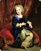 Pierre Mignard Portrait of Philip V of Spain as a child oil